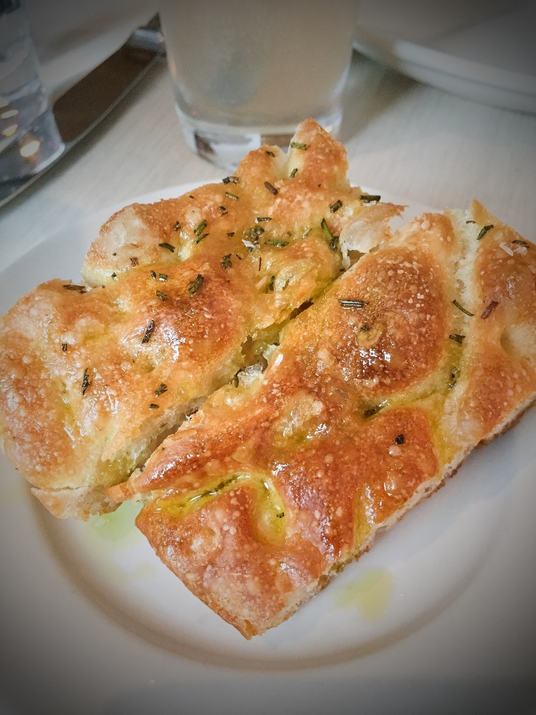 Complimentary Foccacia Bread