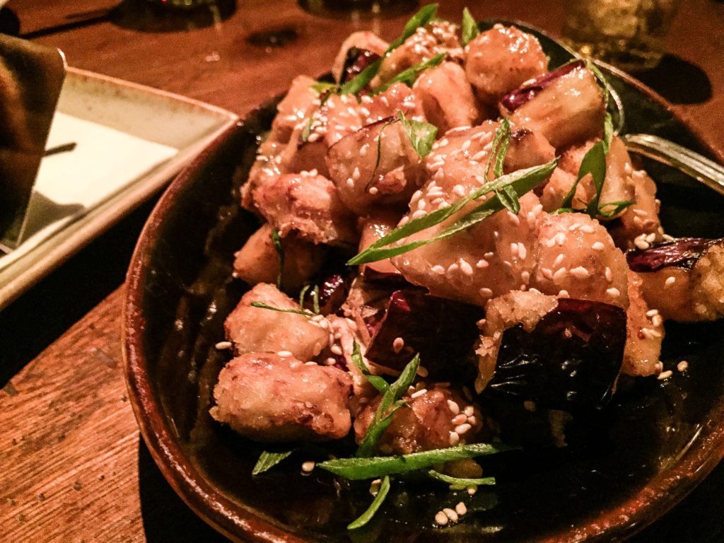 CRISPY EGGPLANT miso glaze  $14 