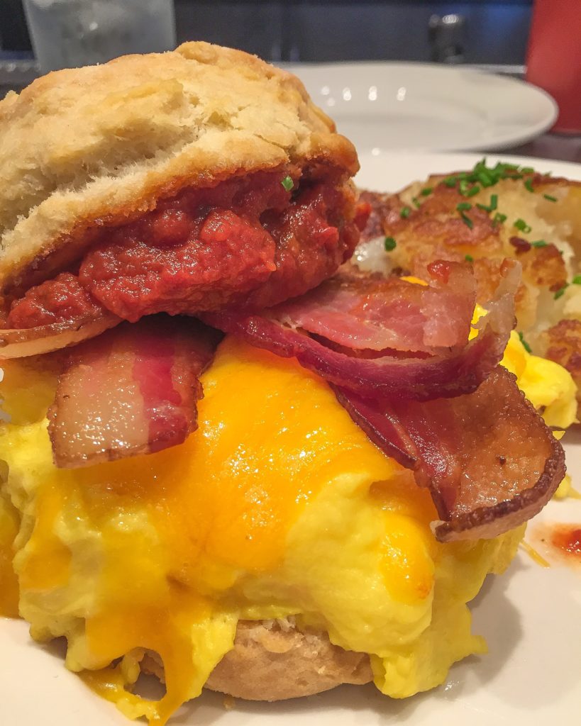 Buttermilk Biscuit Sandwich - $11 (add bacon $2.50)